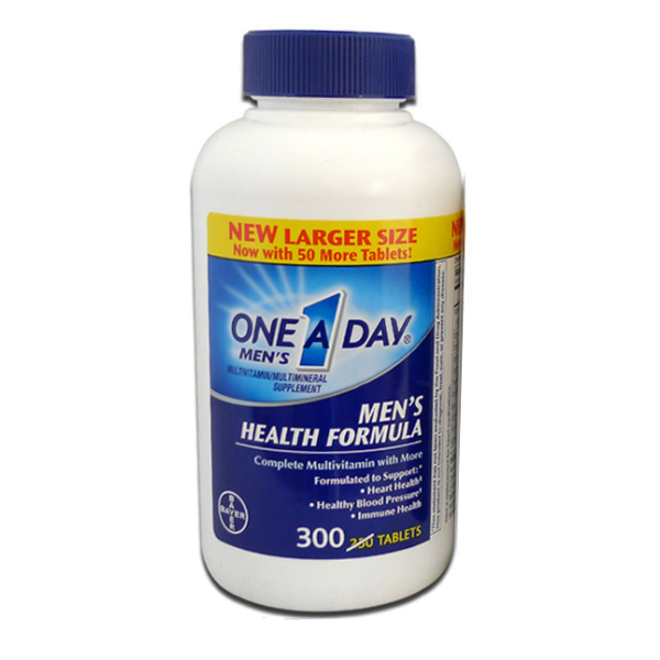 one a day men s health formula 250 tablets