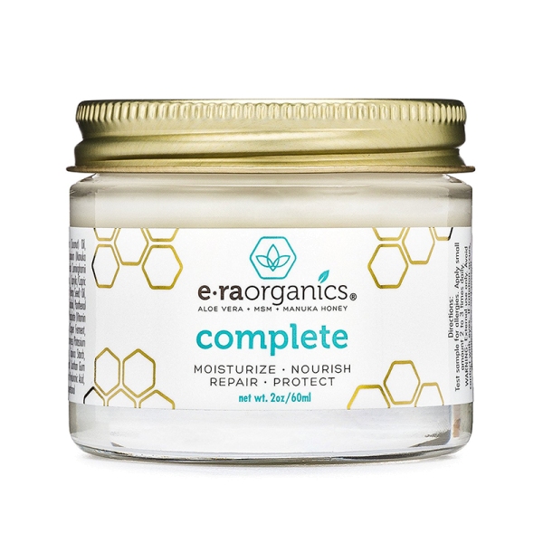 era organics 有机天然面部保湿霜椰子油日常面霜60g敏感肌
