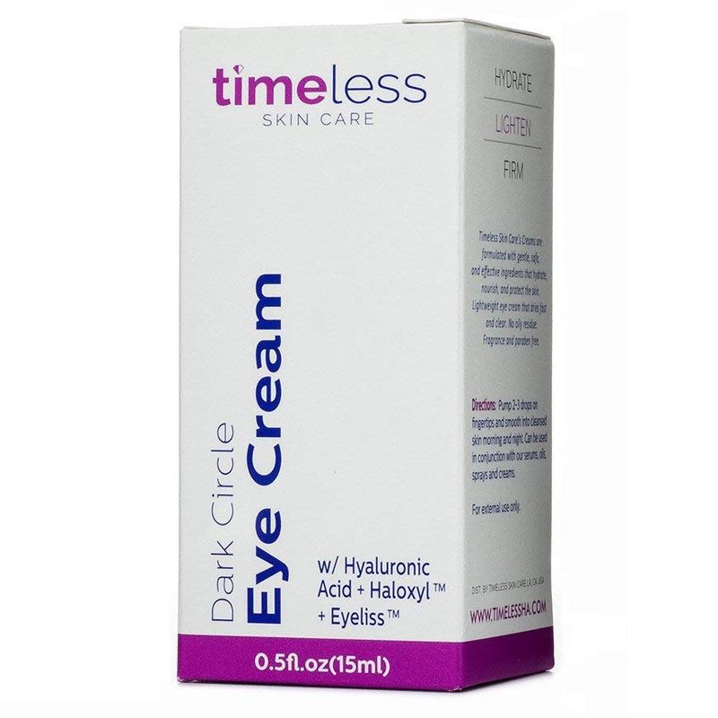 timeless dark circle eye cream