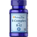 Puritan's Pride  Vitamin B-Complex And Vitamin B-12  180 Tablets