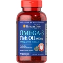 Puritan's Pride  Omega-3 Fish Oil 1000mg 250 Softgels 