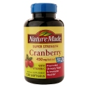 Nature Made Super Strength Cranberry 450mg Extract, Softgels 120 each