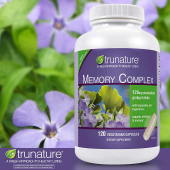 trunature Memory Complex with Ginkgo Biloba, 120 Vegetarian Capsules