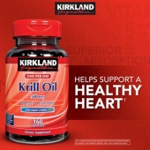 Kirkland Signature Krill Oil 500 mg., 160 Softgels