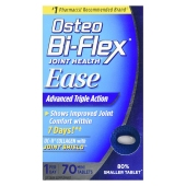 Osteo Bi-Flex Joint Health Ease 70 Mini Tabs 1 a day Advanced Triple Action UC-II Collagen Formula