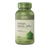 GNC Herbal Plus® Ginkgo Biloba 120 MG  100 Capsules 