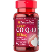 Puritan's Pride  CO Q-10 100 mg 60 Softgels