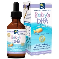 Nordic Naturals Baby's DHA with Vitamin D3 -- 2 fl oz