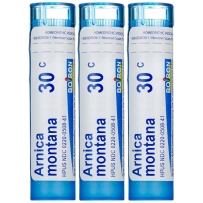 Boiron Arnica Montana, 1 Pack of 3 Tubes, 30C Pain Relief Medicine