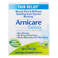Boiron Arnicare, 60 Tablets, Homeopathic Remedy for Pain Relief