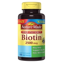 Nature Made High Potency Biotin Softgels, 150 count 