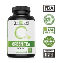 Green Tea Extract Supplement with EGCG for Weight Loss - Metabolism, Energy and Healthy Heart Formula - Gentle Caffeine Source - Antioxidant & Free Radical Scavenger - 120 Capsules