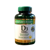 Nature's Bounty® Vitamin D3 5000 IU, 400 Softgels