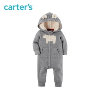 Hooded Fleece Jumpsuit