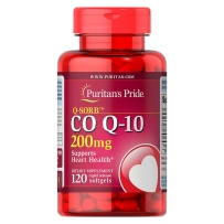 Puritan's Pride Q-SORB Co Q-10 200 mg-120 Rapid Release Softgels