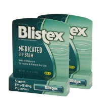 Blistex Medicated Lip Balm with SPF 15 for Dryness, Chapping and Soothes Irritated Lips, 0.15oz