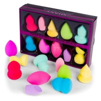 SHANY Makeup Blender Sponge Variety Set (10 Count)