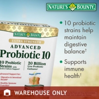Nature's Bounty® Advanced Probiotic 10, 140 Capsules