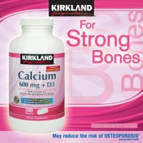 Kirkland Signature™ Calcium 600 mg + D3  