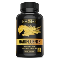 HAIRFLUENCE - All Natural Hair Growth Formula For Longer, Stronger, Healthier Hair - Scientifically Formulated with Biotin, Keratin, Bamboo & More! - For All Hair Types - Veggie Capsules