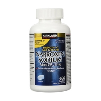 Naproxen Sodium by Kirkland Signature - 400 caplets 220 mg Non Prescription Strength - Compare to the active ingredient in Aleve