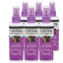 CRYSTAL BODY DEODORANT Spray - Unscented (4 fl oz)
