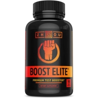 BOOST ELITE Test Booster Formulated to Increase T-Levels & Energy - 9 Powerful Ingredients Including Tribulus, Fenugreek, Yohimbe, Maca & Tongkat Ali, 90 Veggie Caps