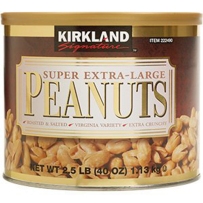 Kirkland Signature Super Extra Large Peanuts 2.5 LB