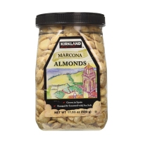 Kirkland Marcona Almonds, Roasted and Seasoned with Sea Salt, 17.63 Ounce