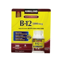 Kirkland Signature Sublingual B-12 5000 mcg, 300 Tablets