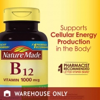 Nature Made® Vitamin B12 1000 mcg,400 Timed Release Tablets