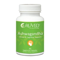 RUVED Ashwagandha Unbeatable Stress and Cognitive Support, 60 Count