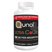 Qunol Ultra 100% Natural COQ10 100mg Softgels, 120ct