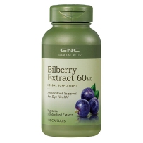 GNC Herbal Plus® Standardized Bilberry 100 Capsules
