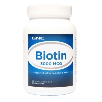 GNC Biotin 5000 MCG 120 Capsules