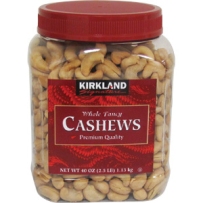 Kirkland Signature™  Whole Fancy Cashews 2.5lb 