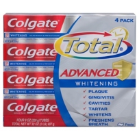 Colgate Total Advanced Whitening Toothpaste 4pk