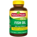 Nature Made  深海鱼油1200mg +Omega-3 360mg 软胶囊 100粒