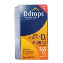 Ddrops 成人维他命D3滴剂 2000 IU  365滴