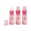 Dr.Brown 布朗博士 标准口径经典防胀气奶瓶  120ml  3只装 粉红色