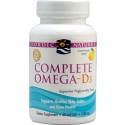 Nordic  Omega3-6-9深海鱼油含 D3  60粒 柠檬味