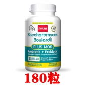 Jarrow Formulas 杰诺 布拉迪酵母益生菌益生元MOS甘露低聚糖 180粒
