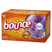 Bounce 香型衣物柔顺香衣纸 烘干机用 240片