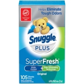 Snuggle 衣物柔顺去味干燥片 烘干机用 105片（包装可能不同）