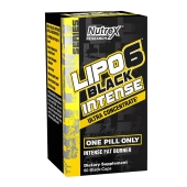 Nutrex Research Lipo-6 Black 加强版脂肪燃烧 60粒