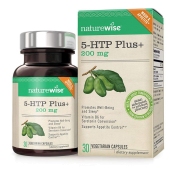 NatureWise 5-HTP Plus + 200mg 燃脂自然减重减肥药  30粒
