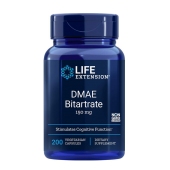 美国 LifeExtension DMAE二甲氨基乙醇 150mg 200粒 健脑营养增强记忆力