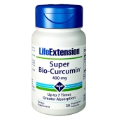 LifeExtension 超级生物姜黄素胶囊 400mg 解酒排毒护肝护胆 提高免疫力 30粒