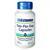 Life Extension维生素综合配方 复合矿物质每天2粒 120粒片剂