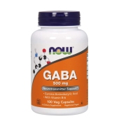 美国NOW Foods 诺奥 甜睡GABA伽玛氨基丁酸片 500mg 100粒